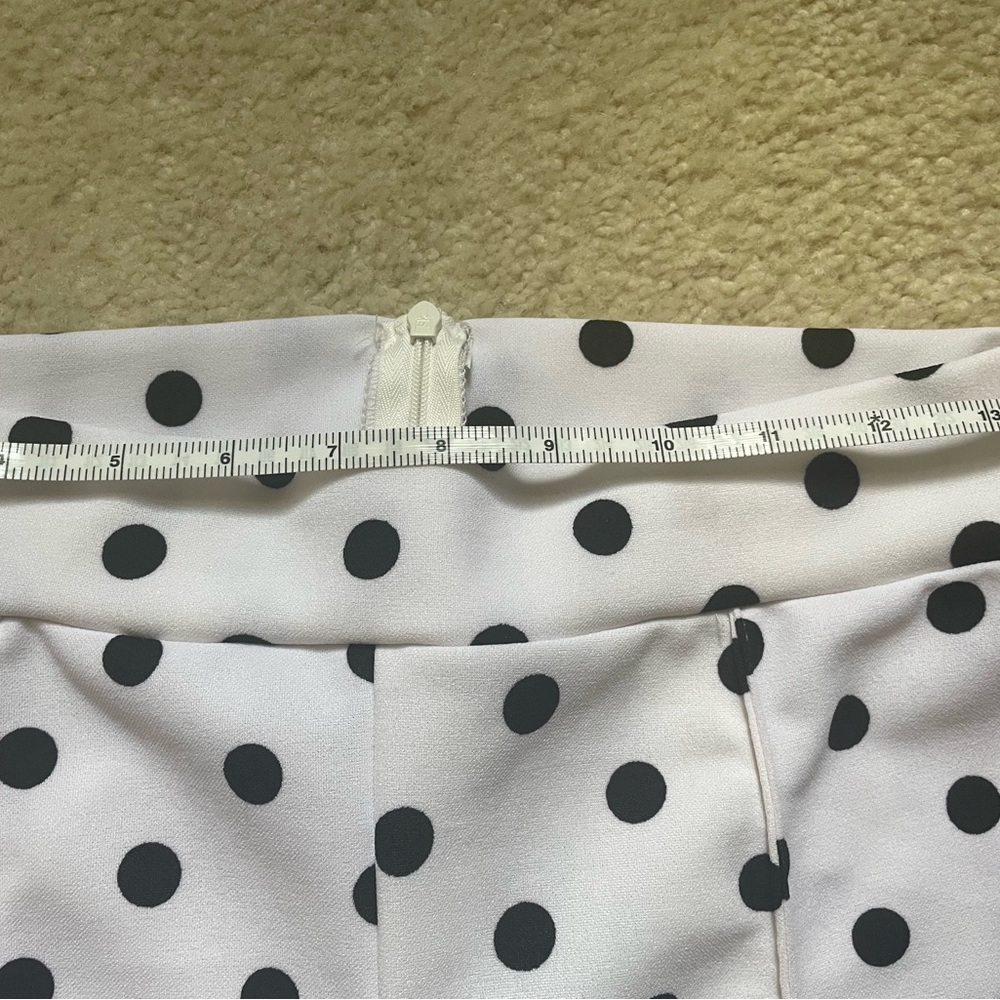 2 piece set Canvas Polka Dot High-Waisted Pants and Ye Mak sweater NWT - Picture 8 of 12